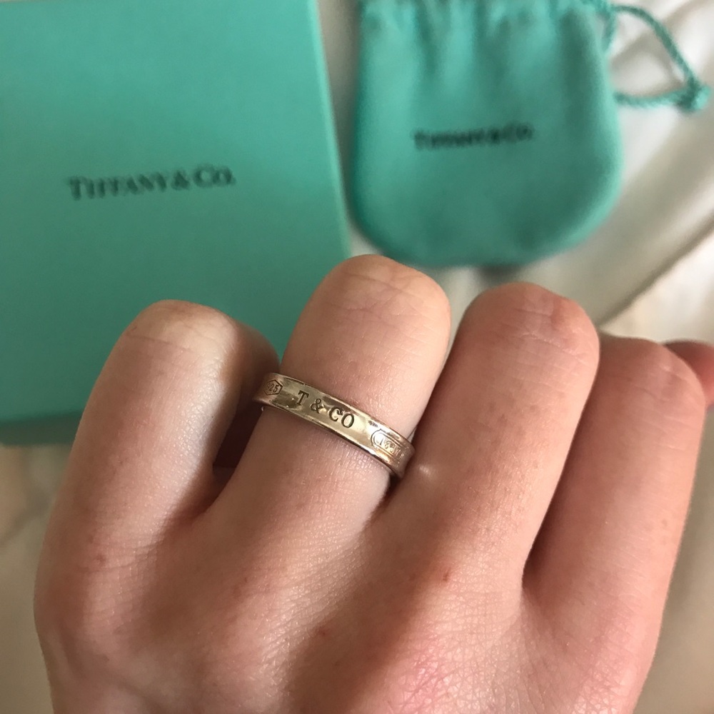 Tiffany 1837 Narrow Ring in Sterling Silver
